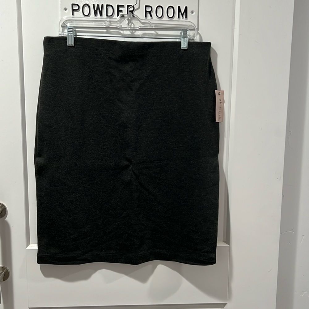 Philosophy pencil skirt